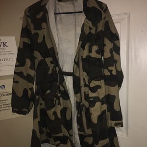 Fashion Nova camo jacket
